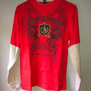 Boys Polo Long Sleeve Shirt